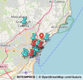 Mappa 95126 Catania CT, Italia (3.37333)