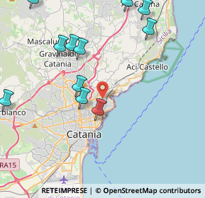 Mappa 95126 Catania CT, Italia (5.46364)