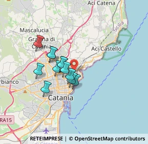 Mappa 95126 Catania CT, Italia (2.79833)