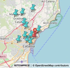 Mappa 95126 Catania CT, Italia (3.54917)