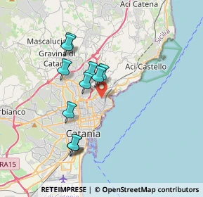 Mappa 95126 Catania CT, Italia (3.62091)