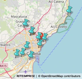 Mappa 95126 Catania CT, Italia (3.82818)