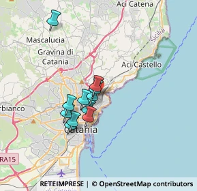 Mappa 95126 Catania CT, Italia (3.02455)