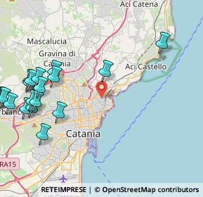 Mappa 95126 Catania CT, Italia (6.4125)