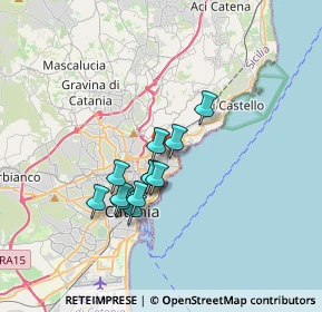 Mappa 95126 Catania CT, Italia (2.94833)