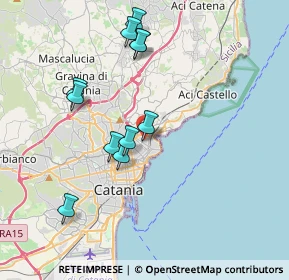 Mappa 95126 Catania CT, Italia (4.11455)