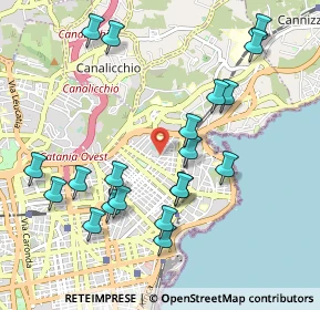 Mappa 95126 Catania CT, Italia (1.2105)