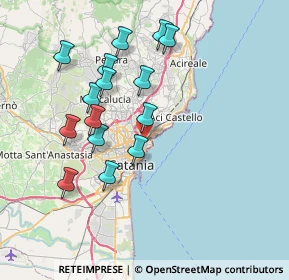 Mappa 95126 Catania CT, Italia (8.062)