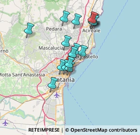 Mappa 95126 Catania CT, Italia (6.92235)