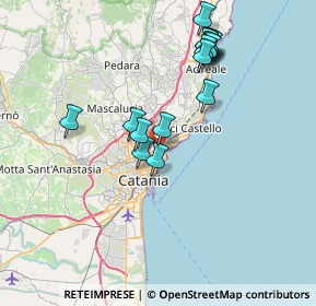 Mappa 95126 Catania CT, Italia (8.07063)