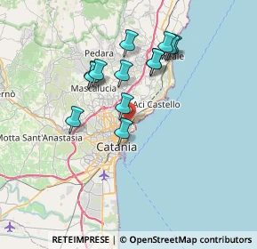 Mappa 95126 Catania CT, Italia (7.09769)