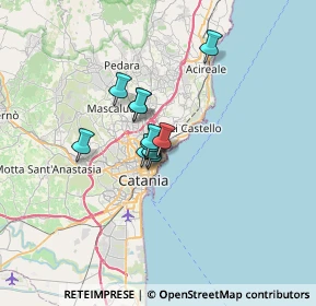 Mappa 95126 Catania CT, Italia (4.21818)