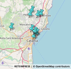 Mappa 95126 Catania CT, Italia (5.26545)