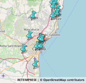 Mappa 95126 Catania CT, Italia (8.625)