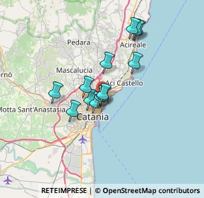 Mappa 95126 Catania CT, Italia (5.69154)