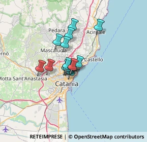 Mappa 95126 Catania CT, Italia (4.46533)