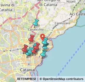 Mappa 95126 Catania CT, Italia (1.63071)