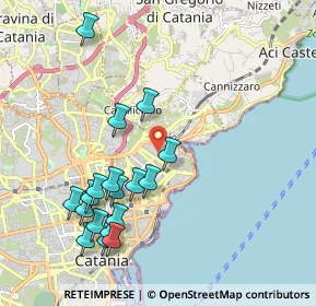 Mappa 95126 Catania CT, Italia (2.41)