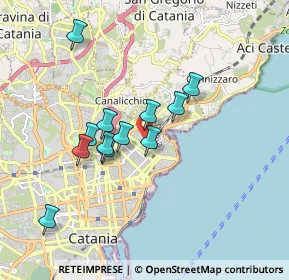 Mappa 95126 Catania CT, Italia (1.705)