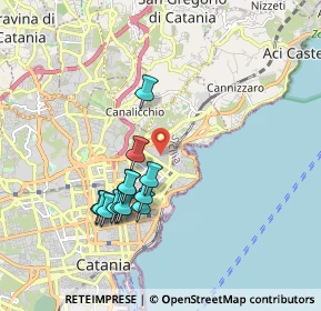 Mappa 95126 Catania CT, Italia (1.92462)