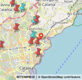 Mappa 95126 Catania CT, Italia (2.56727)