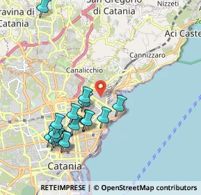 Mappa 95126 Catania CT, Italia (2.30563)