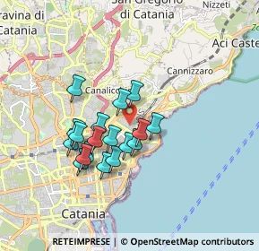 Mappa 95126 Catania CT, Italia (1.58444)