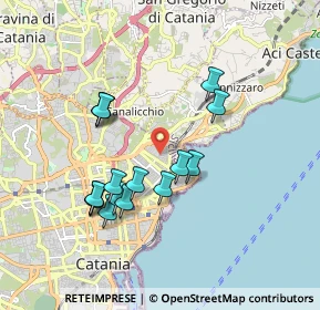 Mappa 95126 Catania CT, Italia (1.90688)