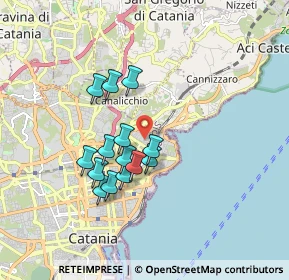 Mappa 95126 Catania CT, Italia (1.61857)