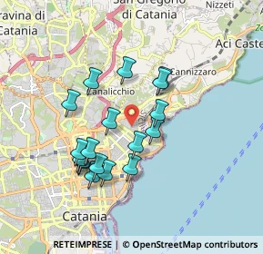 Mappa 95126 Catania CT, Italia (1.785)