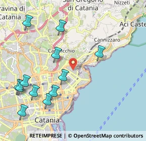 Mappa 95126 Catania CT, Italia (2.76)