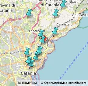 Mappa 95126 Catania CT, Italia (2.04833)