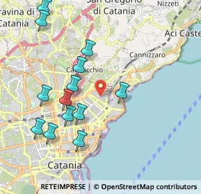 Mappa 95126 Catania CT, Italia (2.35692)