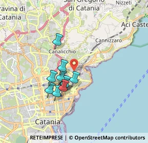 Mappa 95126 Catania CT, Italia (1.50727)