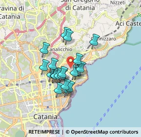 Mappa 95126 Catania CT, Italia (1.3795)