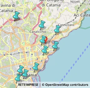Mappa 95126 Catania CT, Italia (2.57909)