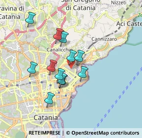 Mappa 95126 Catania CT, Italia (1.61917)