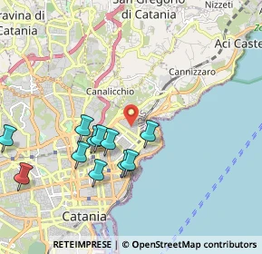 Mappa 95126 Catania CT, Italia (2.19)