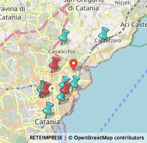 Mappa 95126 Catania CT, Italia (2.05182)