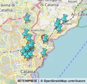 Mappa 95126 Catania CT, Italia (1.95063)