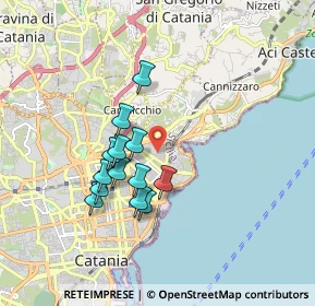 Mappa 95126 Catania CT, Italia (1.65846)