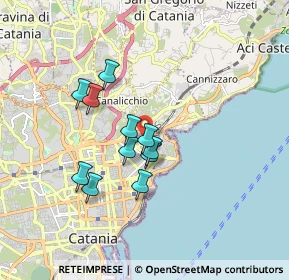 Mappa 95126 Catania CT, Italia (1.54636)