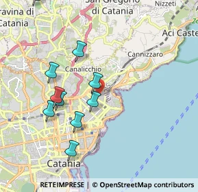 Mappa 95126 Catania CT, Italia (2.39182)