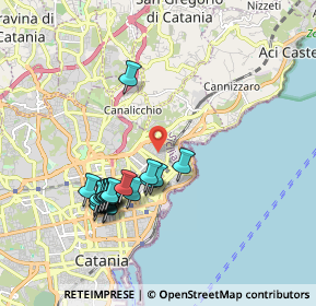 Mappa 95126 Catania CT, Italia (2.056)