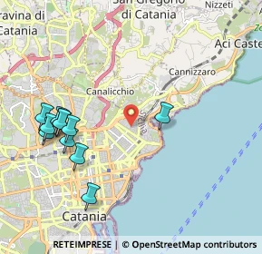 Mappa 95126 Catania CT, Italia (2.53091)