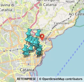 Mappa 95126 Catania CT, Italia (1.60611)