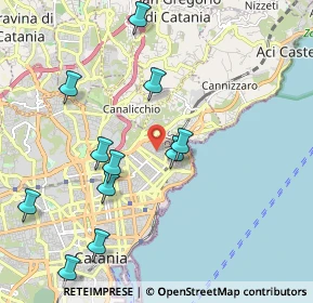 Mappa 95126 Catania CT, Italia (2.44364)