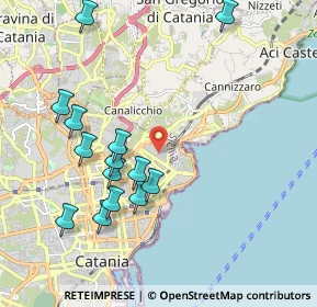 Mappa 95126 Catania CT, Italia (2.35429)