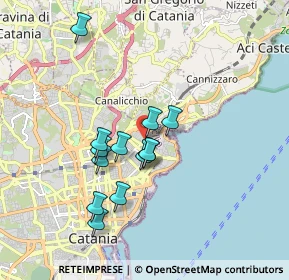 Mappa 95126 Catania CT, Italia (1.69923)