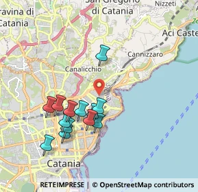 Mappa 95126 Catania CT, Italia (2.00923)